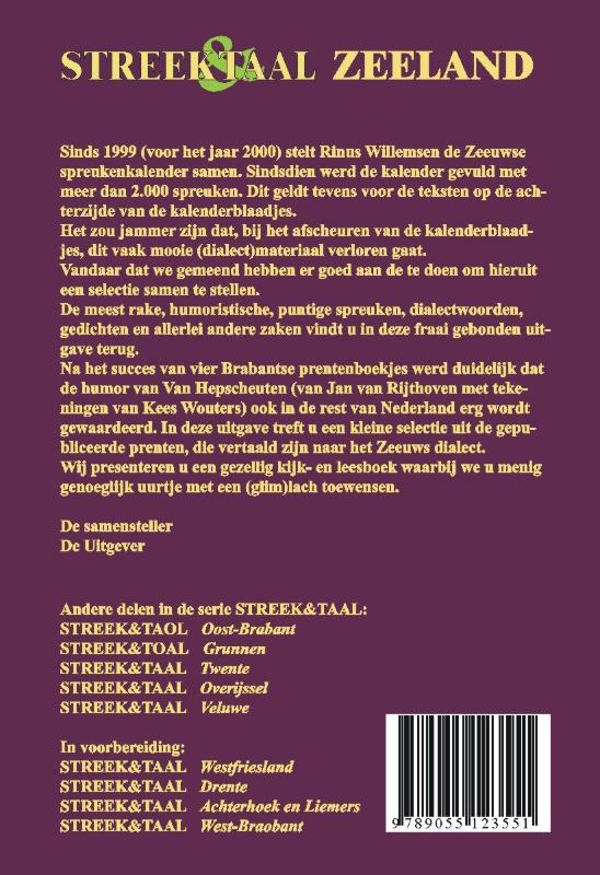 Achterkant van Zeeland