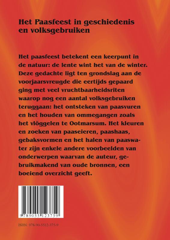 Achterkant van Het Paasfeest in geschiedenis en volksgebruiken