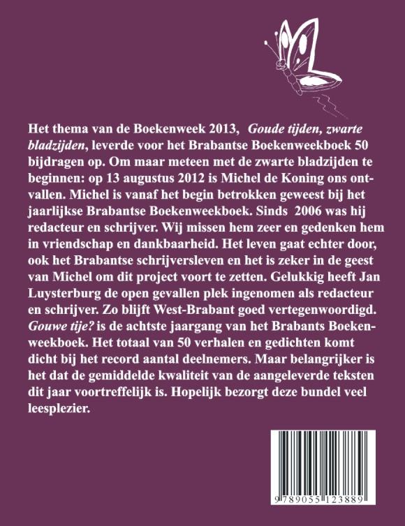 Achterkant van Gouwe tije?