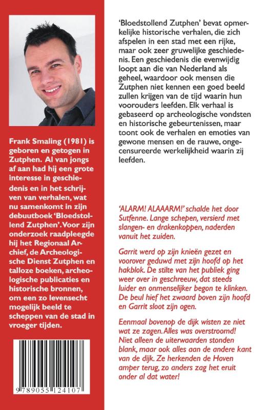 Achterkant van Bloedstollend Zutphen