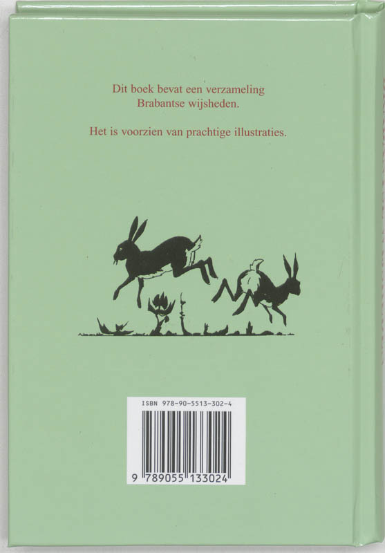 Achterkant van Brabantse wijsheden