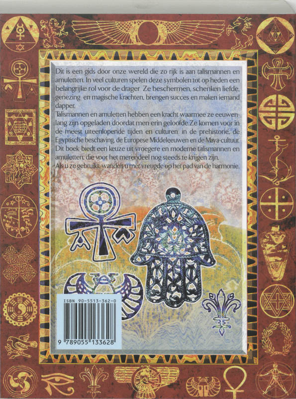 Achterkant van Talismannen en amuletten