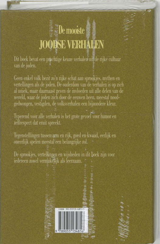 Achterkant van De mooiste Joodse verhalen