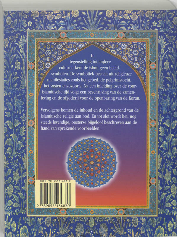 Achterkant van Symbolen van de Islam