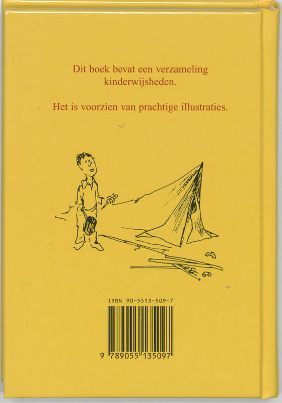 Achterkant van Kinderwijsheden