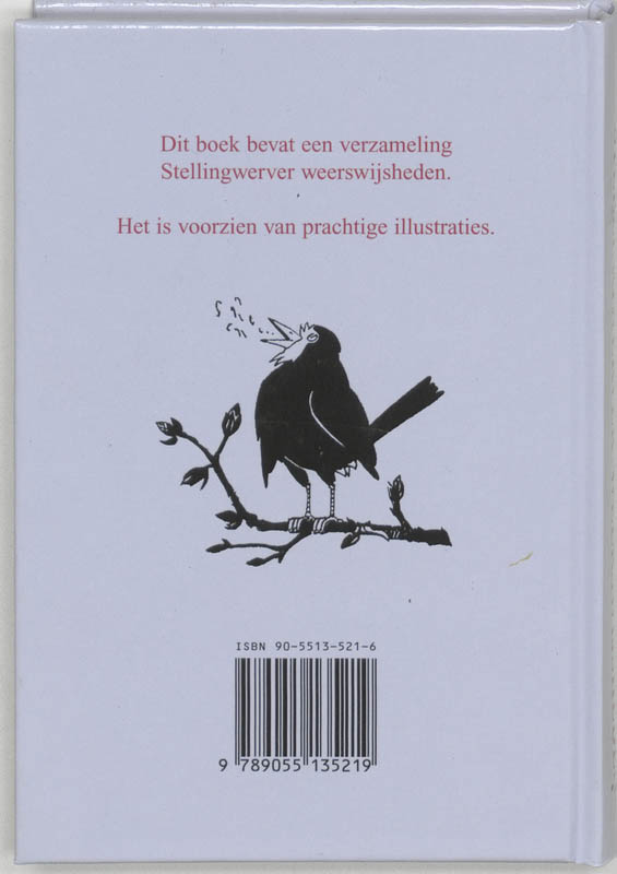 Achterkant van Stellingwerver Weerswijsheden