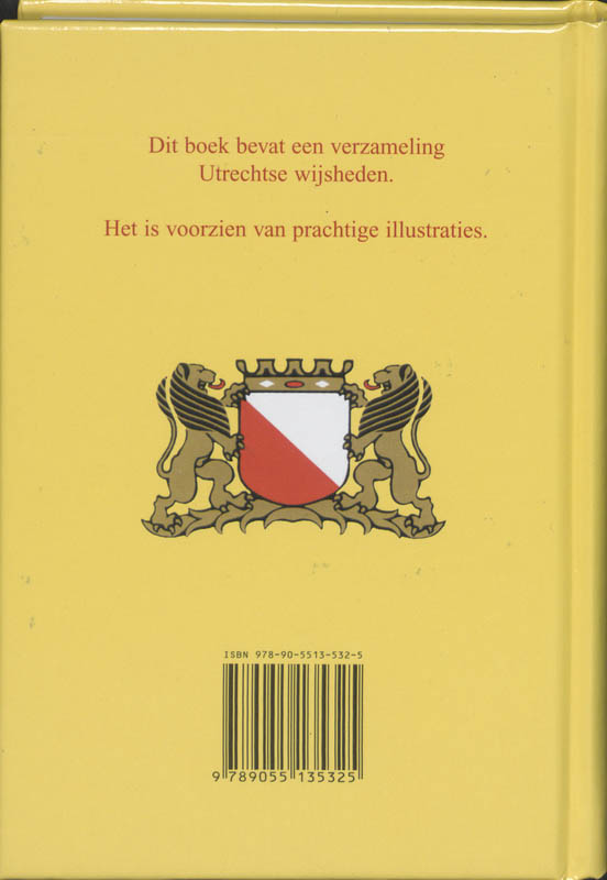 Achterkant van Utrechtse wijsheden