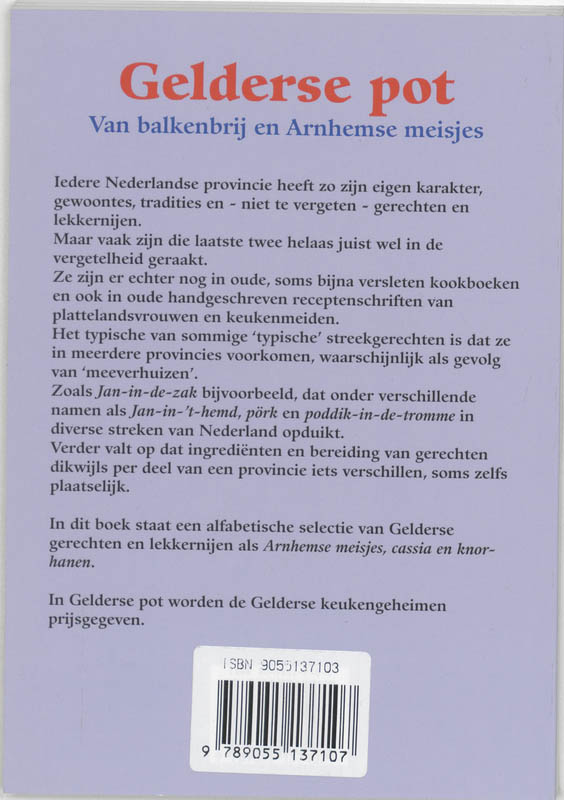 Achterkant van Gelderse pot