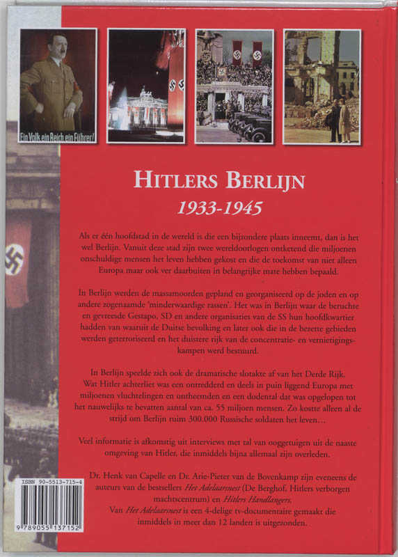 Achterkant van Hitlers Berlijn 1933-1945