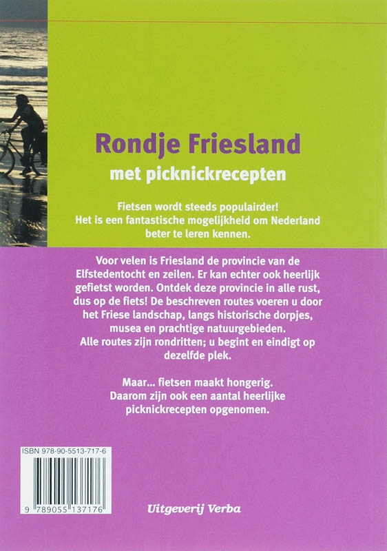 Achterkant van Rondje Friesland