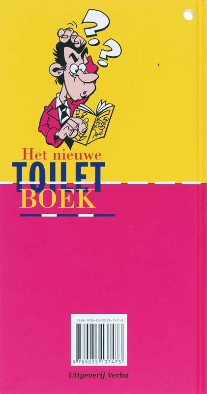 Achterkant van Het nieuwe toiletboek