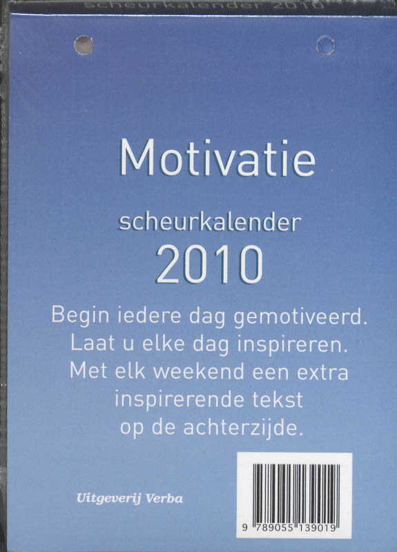 Achterkant van 2010
