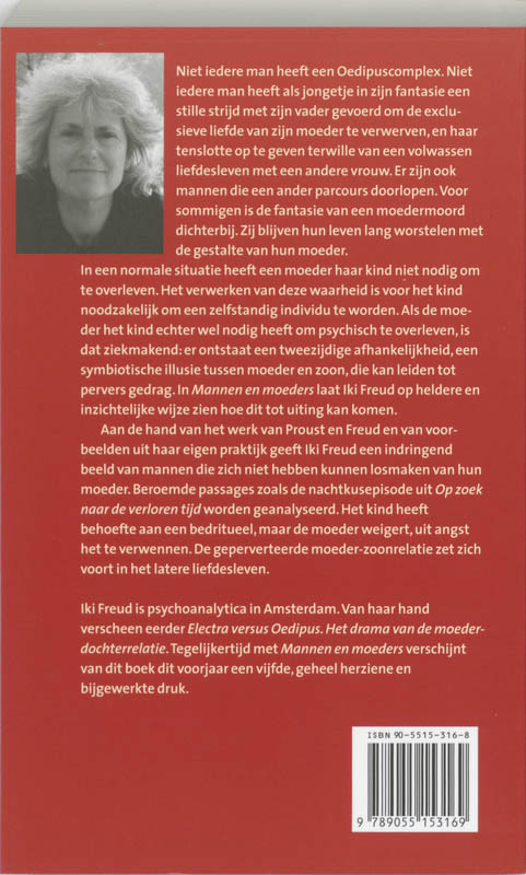 Achterkant van Mannen en moeders
