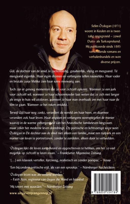 Achterkant van De dochter van de smid