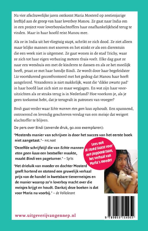 Achterkant van Bindi