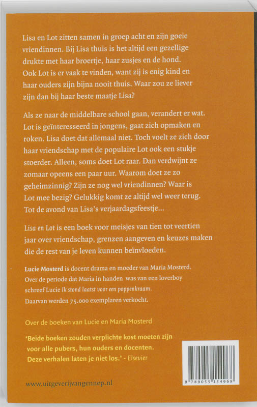 Achterkant van Lisa en Lot