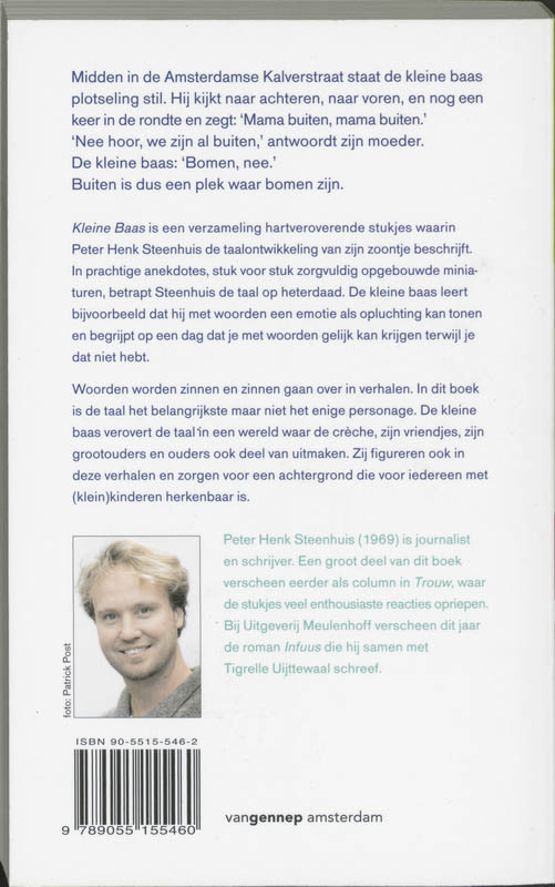 Achterkant van Kleine baas