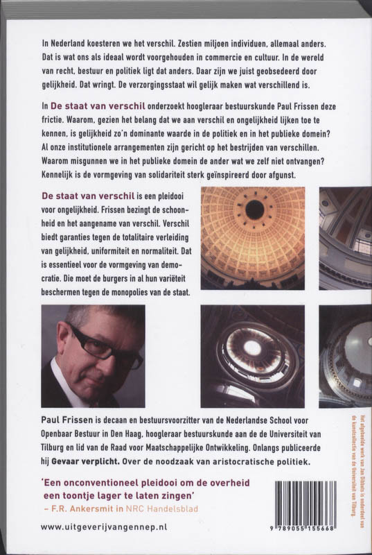 Achterkant van De staat van verschil