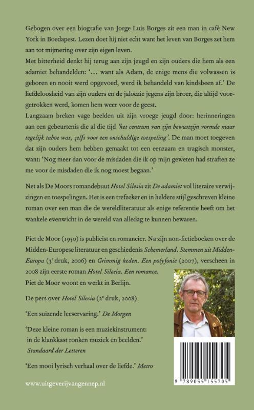 Achterkant van De adamiet