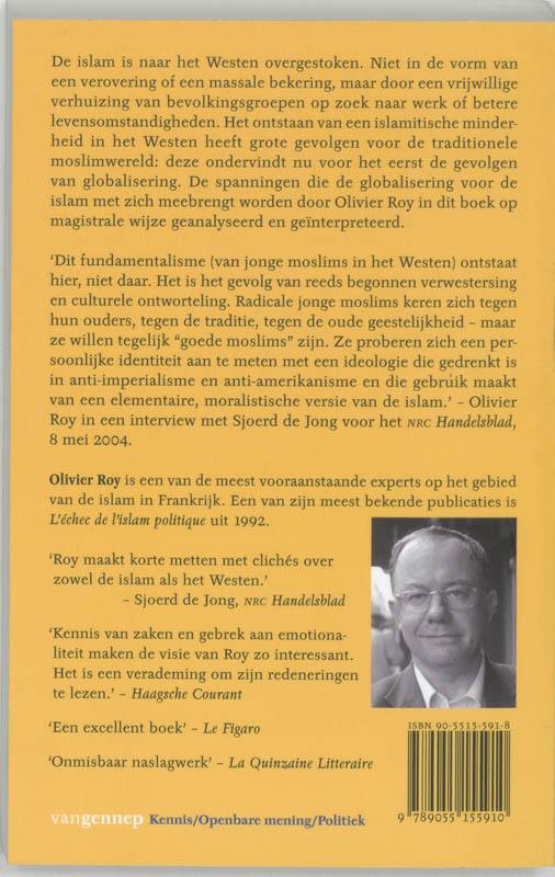 Achterkant van De globalisering van de islam