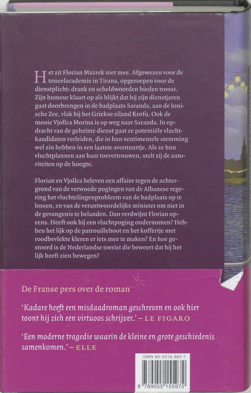 Achterkant van Leven, spel en dood van Florian Mazrek