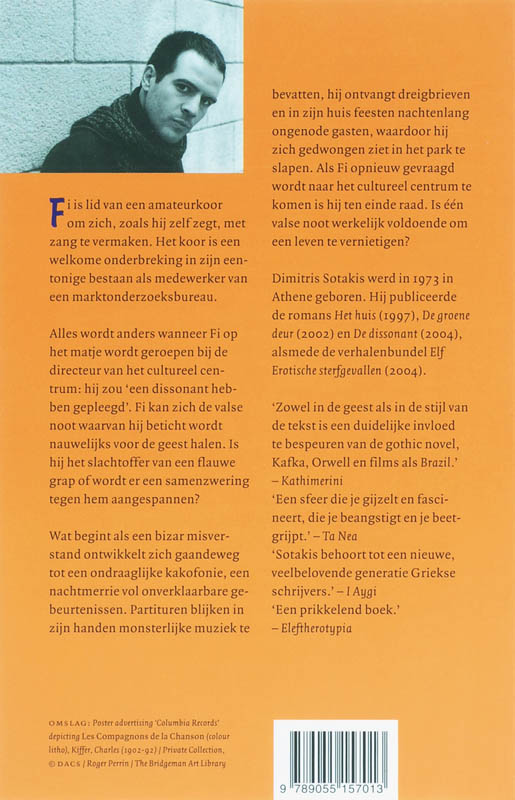 Achterkant van De dissonant