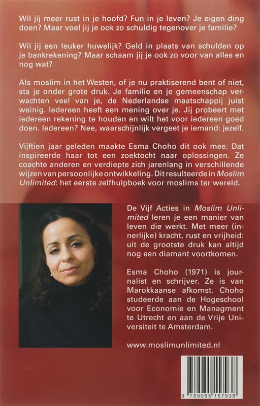 Achterkant van Moslim Unlimited