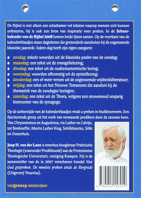 Achterkant van 2008