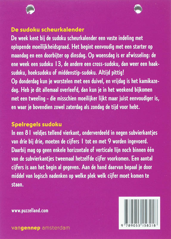 Achterkant van 2008