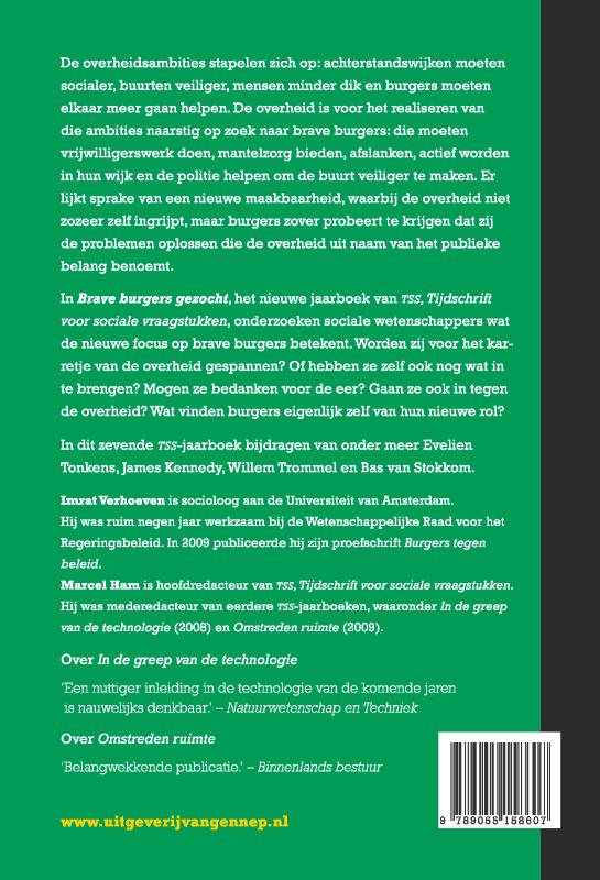 Achterkant van Brave burgers gezocht