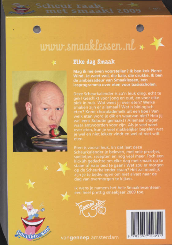 Achterkant van 2009