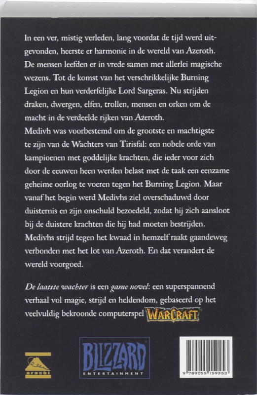 Achterkant van 3 De laatste wachter