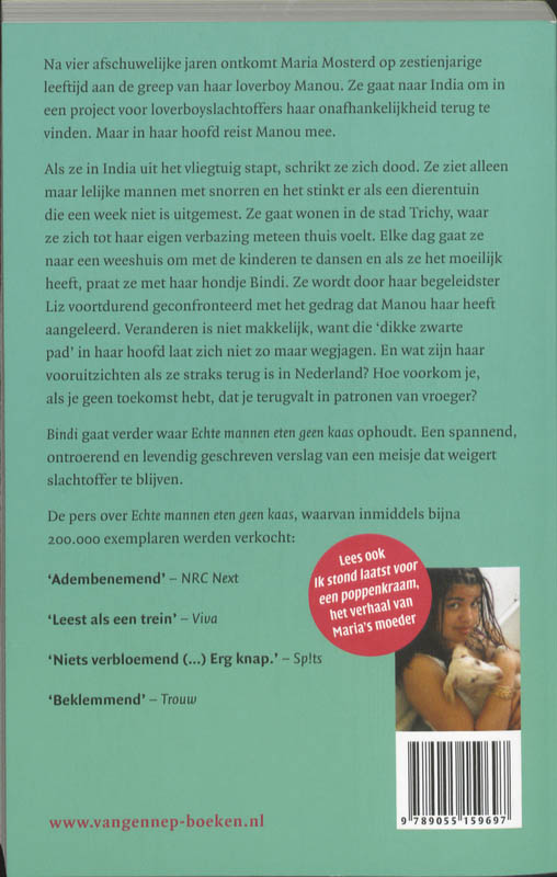 Achterkant van Bindi