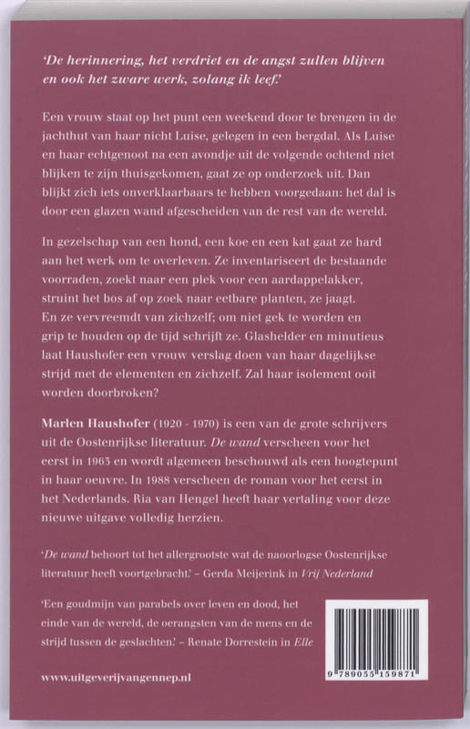 Achterkant van De wand