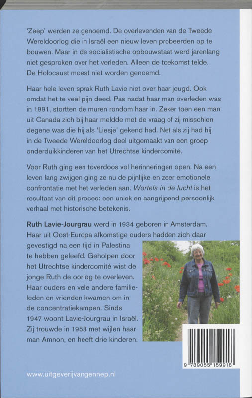 Achterkant van Wortels in de lucht