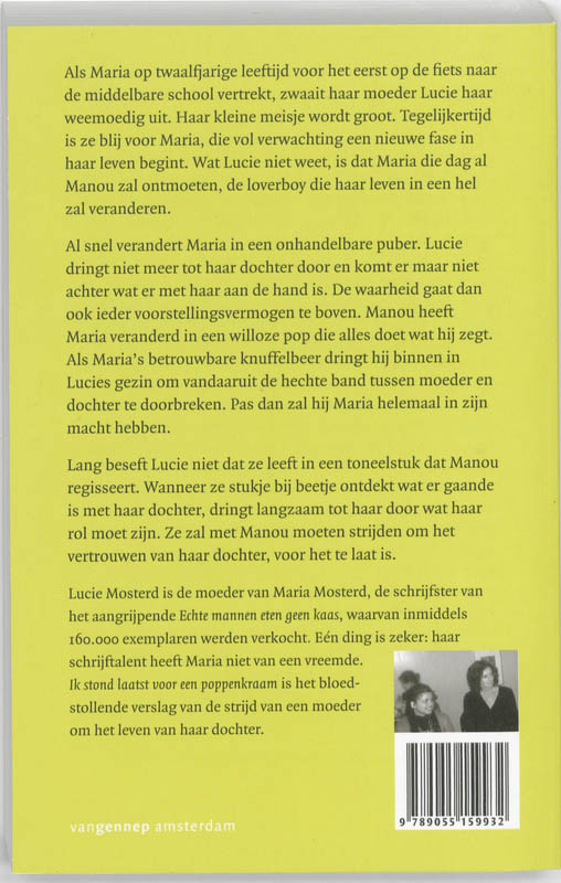 Achterkant van Ik stond laatst voor een poppenkraam