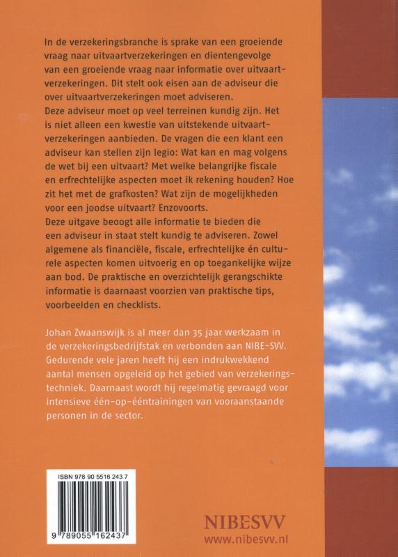 Achterkant van Uitvaart verzekerd