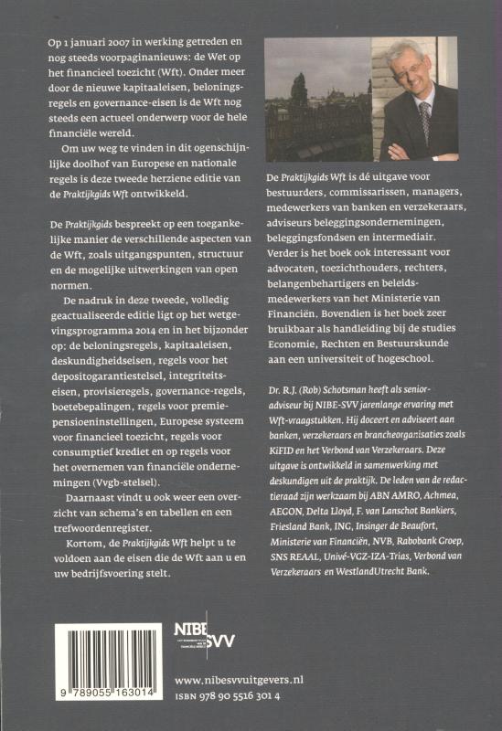 Achterkant van Praktijkgids Wft
