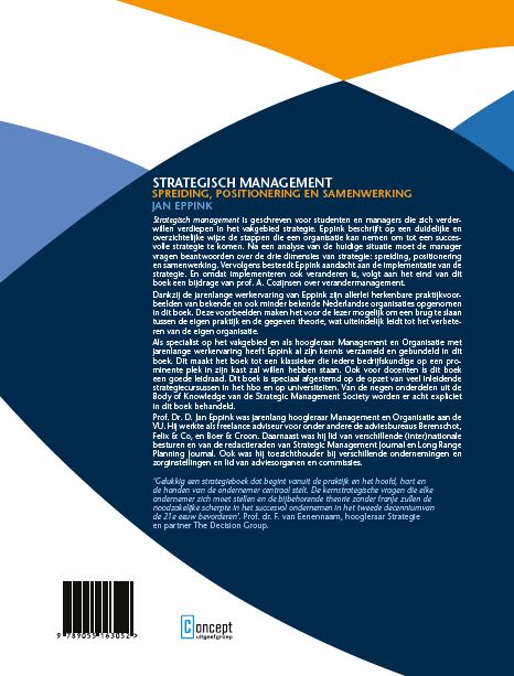 Achterkant van Strategisch management