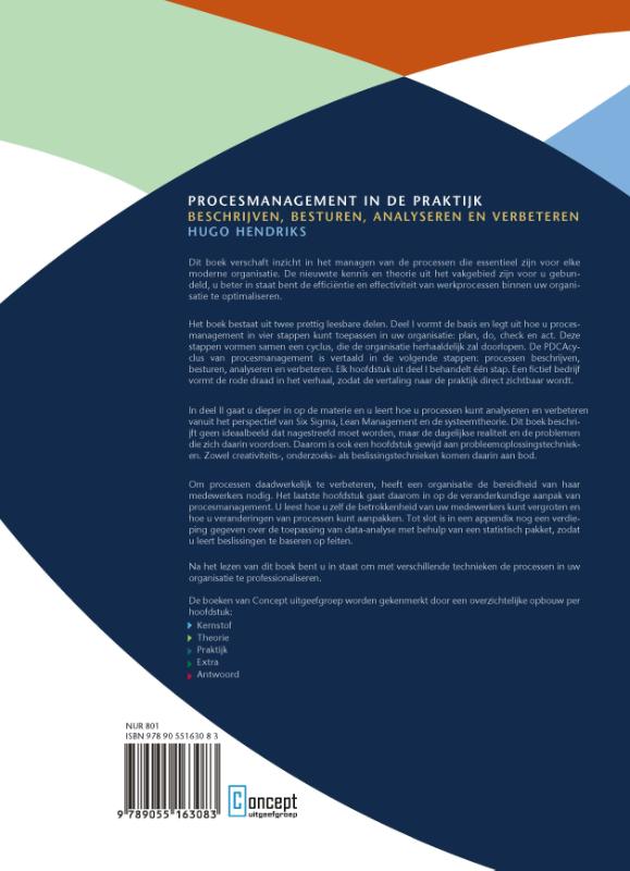 Achterkant van Procesmanagement in de praktijk