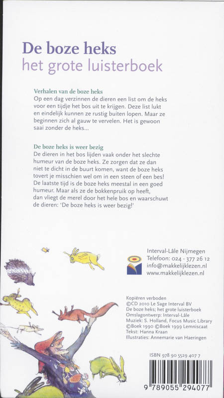 Achterkant van De boze heks