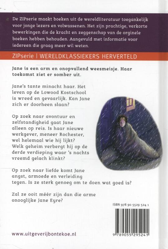 Achterkant van Jane Eyre
