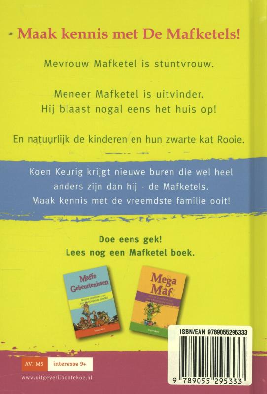 Achterkant van De mafketels