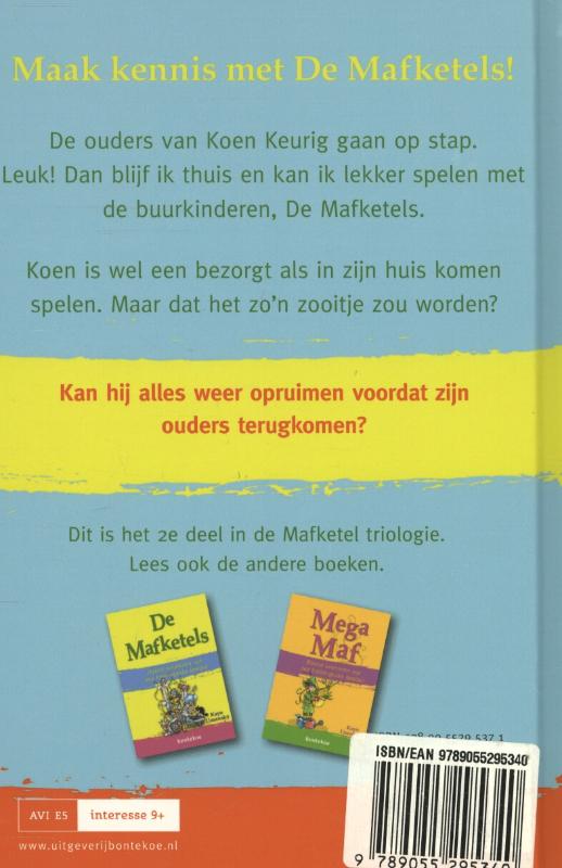 Achterkant van Maffe gebeurtenissen
