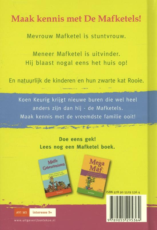 Achterkant van De mafketels