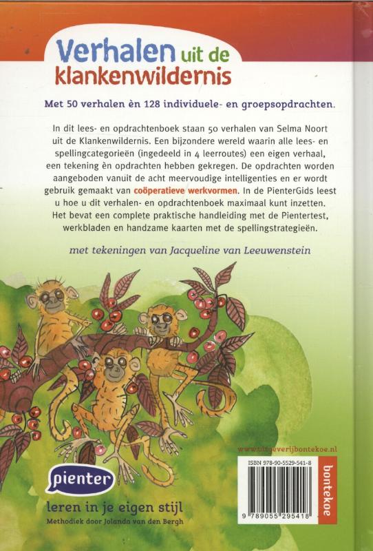 Achterkant van Verhalen uit de klankenwildernis