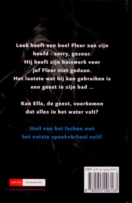 Achterkant van De geest in bad