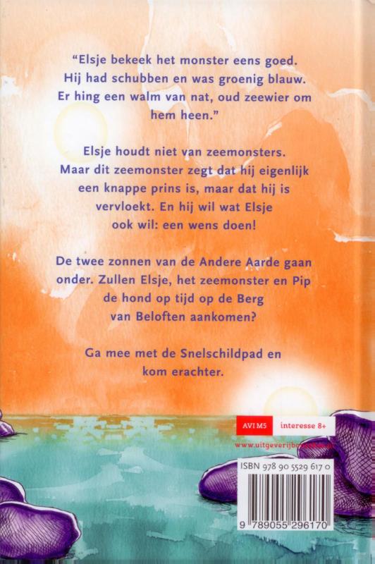 Achterkant van Elsje en het zeemonster