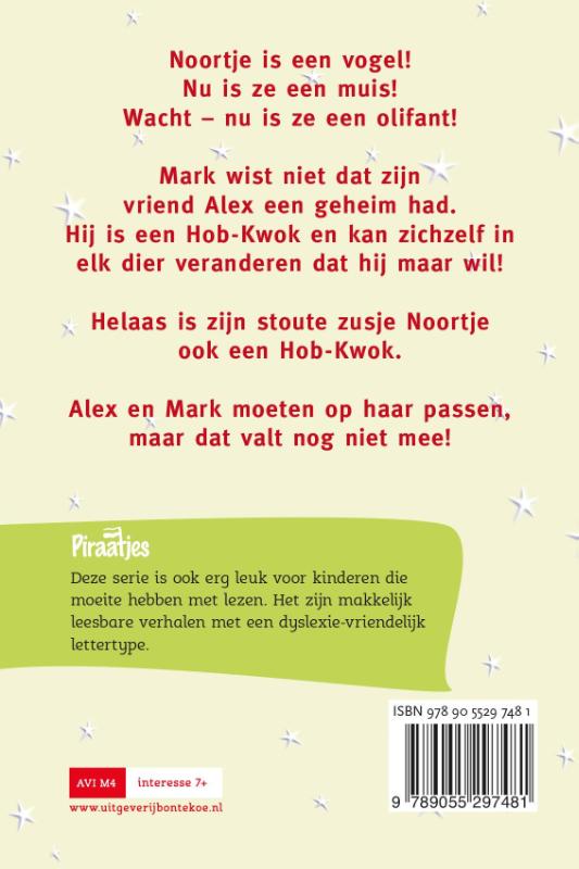 Achterkant van Mijn vriend de Hob-Kwok