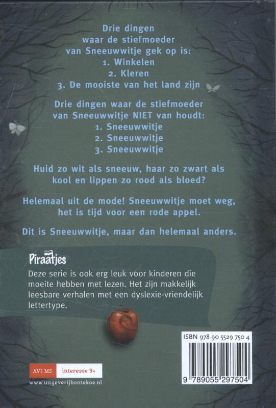 Achterkant van De koningin en de spiegel